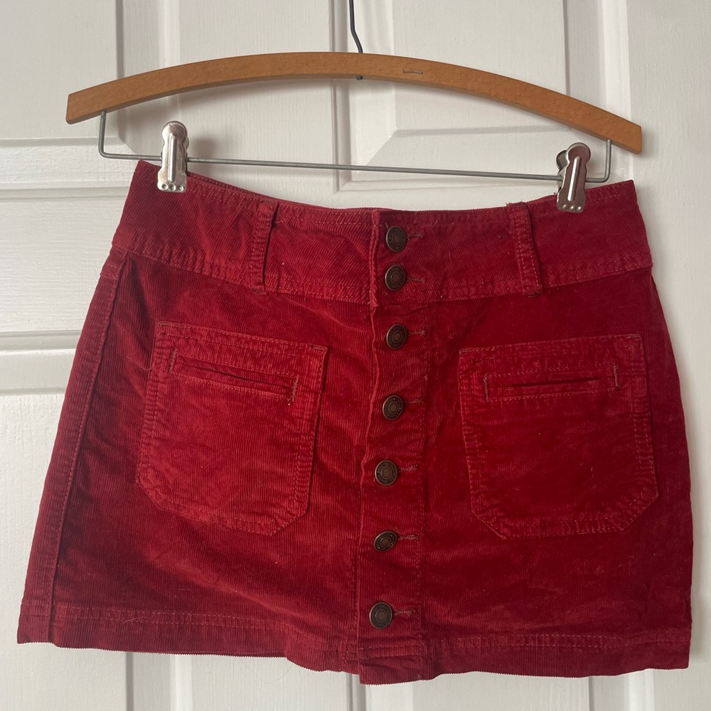 We The Free Scarlet Corduroy Skirt